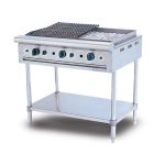 char rock broiler with stand