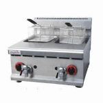 Gas deep fryer termostat control