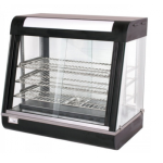 Curved Glass Warming Showcase