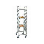 Cake pan shelf trolley