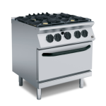 Gas Cooking Range 4Burner With Gas Oven