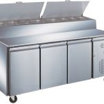 Pizza praperation Table Three Door