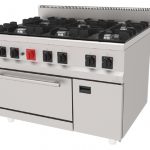 AGK-1290 Gas Cooking Range 6 Burner
