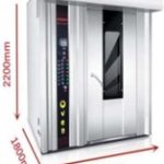 32 trays Rotary oven(gas)