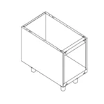 STAINLESS STEEL STAND FOR GRIDDLE