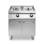 Electric fryer, 2 wells 13+13 liters