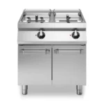 Electric fryer, 2 wells 21+21 liters