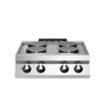 Electric range, 4 round plates, top
