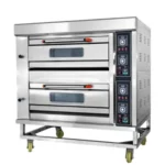 Gas Deck Oven 2 Deck 4 Trays with stone