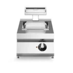 Heated chip dump, top